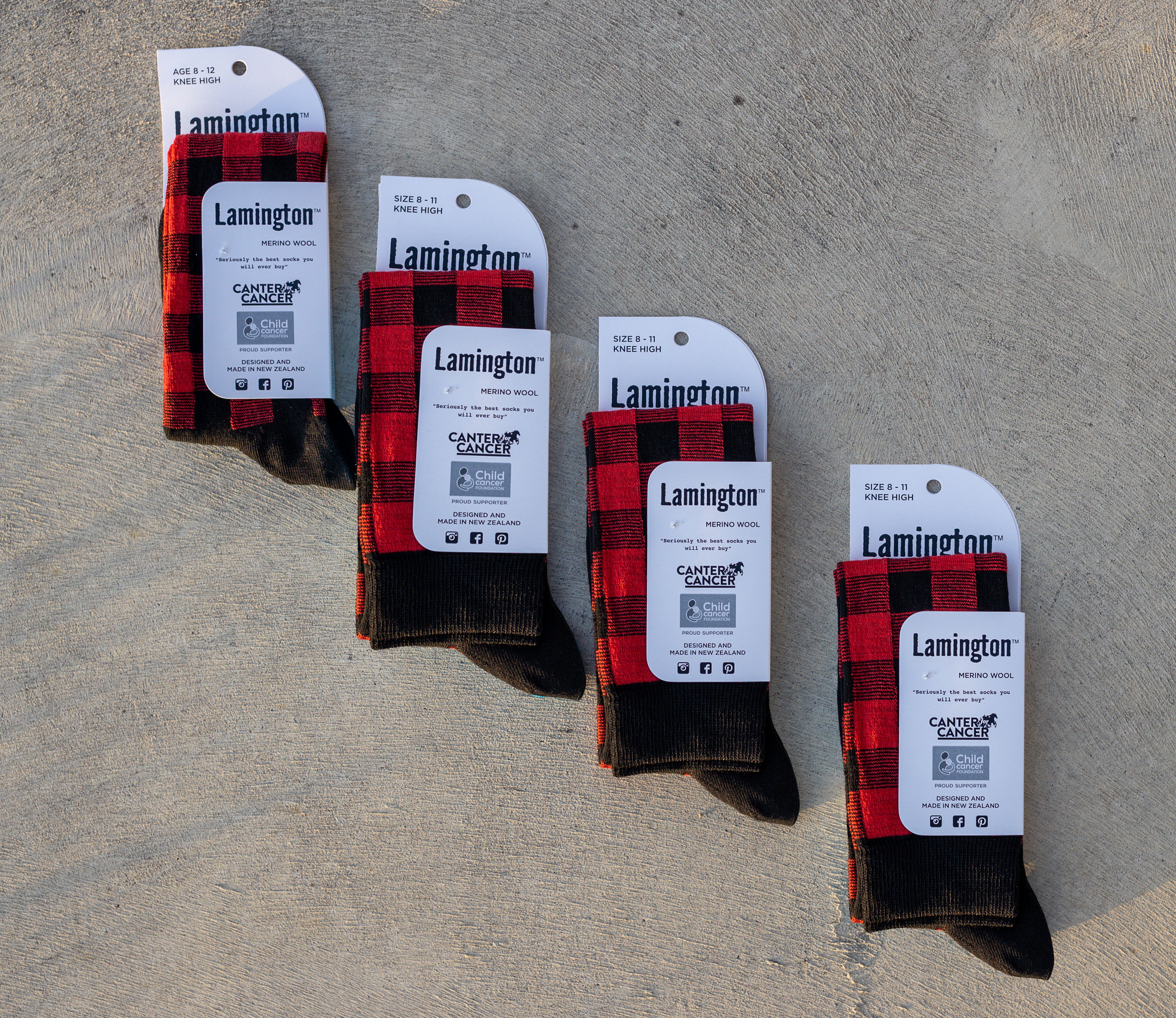 Lamington Knee High Merino Socks