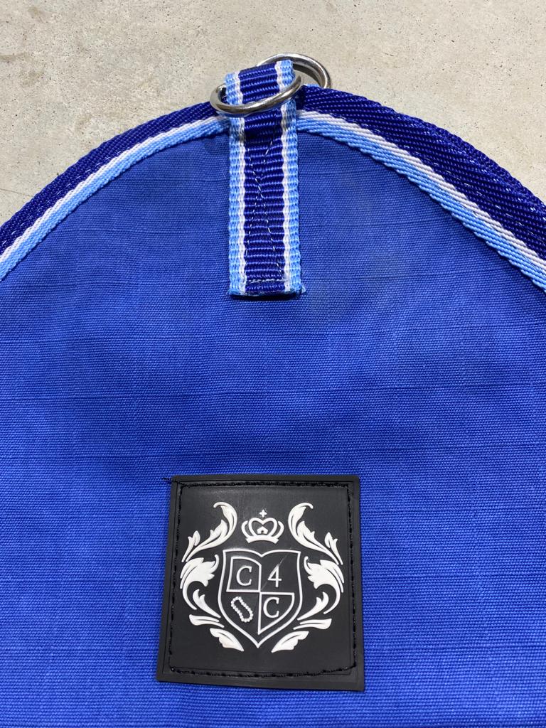 Royal Blue Canvas Hay Bag