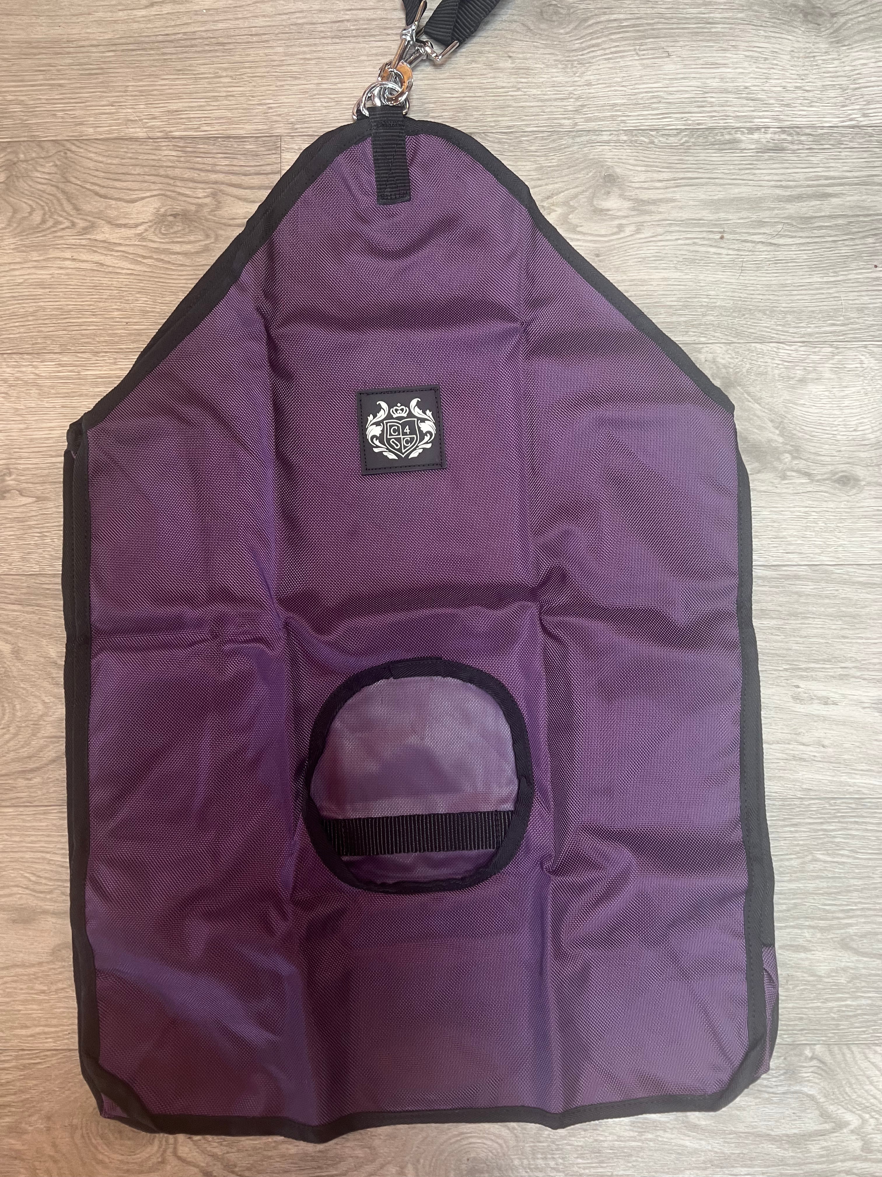 Deep Purple Large Hay Bag